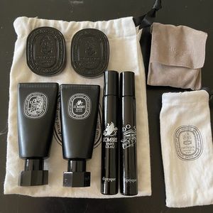 Diptique set of 6 parfume .